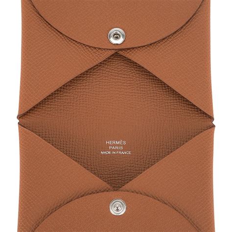 hermes calvi epsom|Calvi card holder .